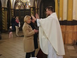 Błogosławieństwo nowej Margaretki modlącej się w intencji ks. Krystiana, 07.10.2022